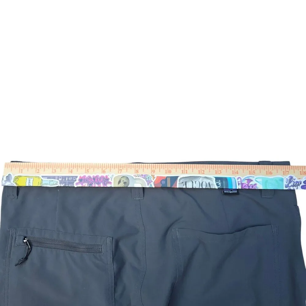 Patagonia Quandary Pants Men's 34 Forge Gray Stretch Lightweight Quick Dry - Picture 7 of 8